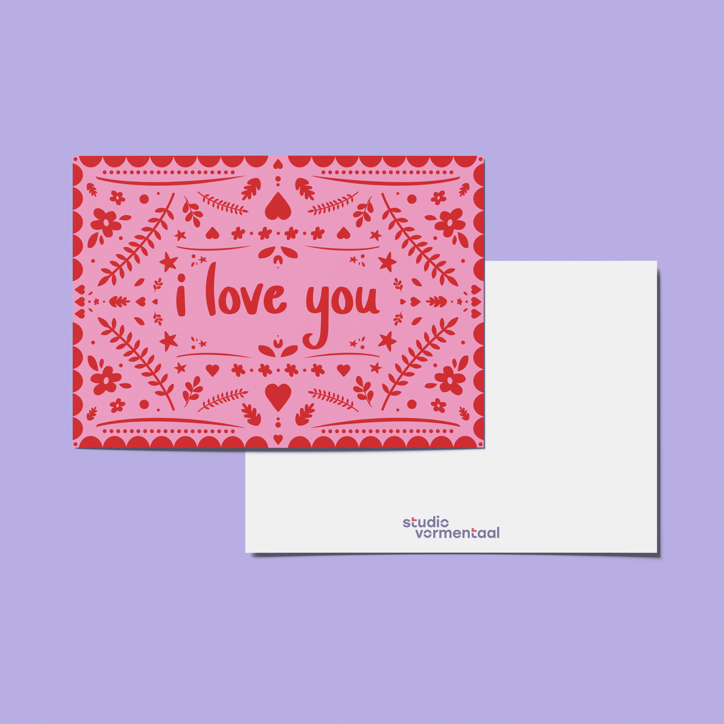 Valentijnskaart Valentijn Love Wenskaart Liefde